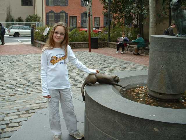 Cats at Betsy Ross's House